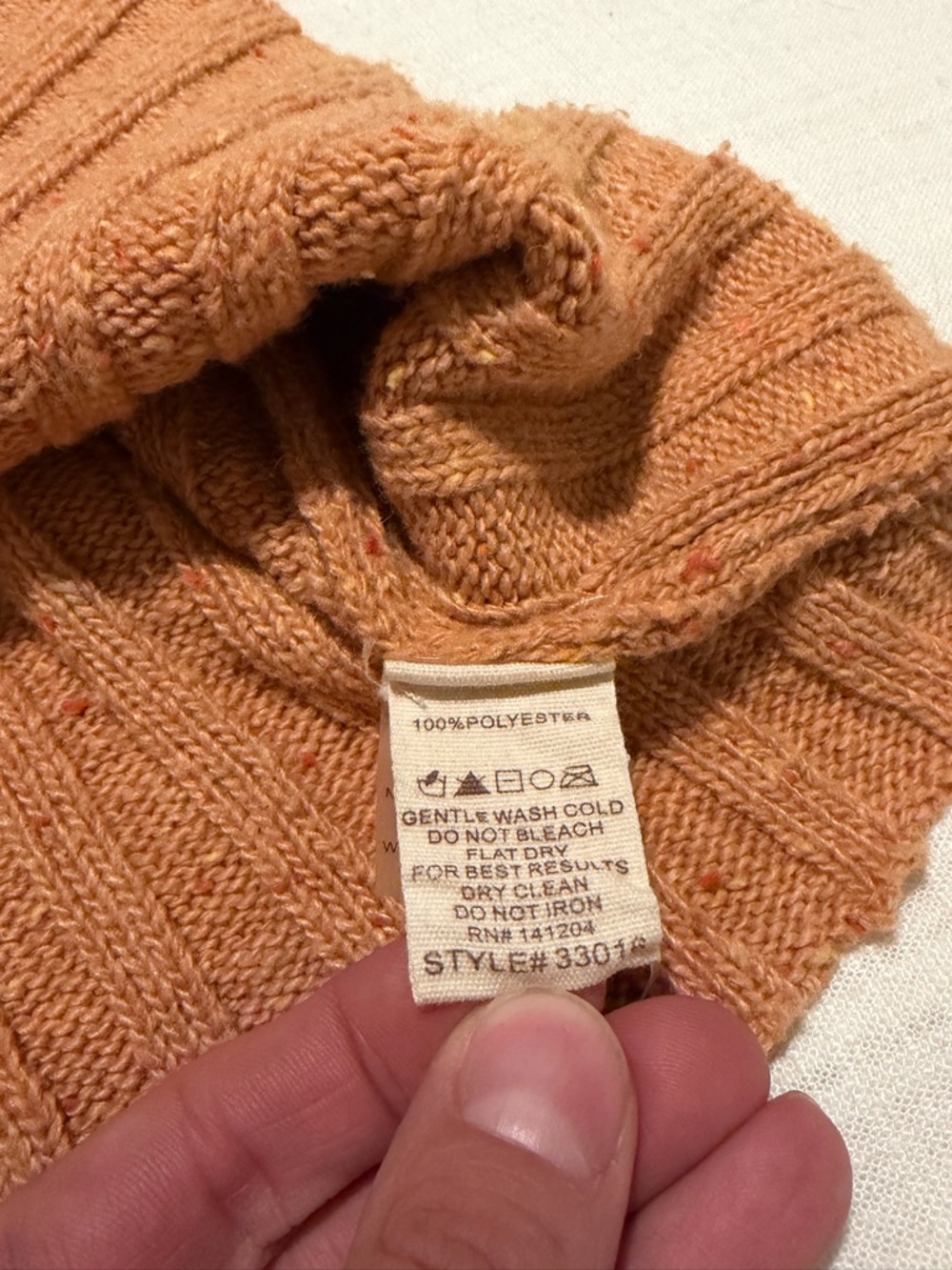 Sweater Button-Front Knit Tank - Rust - Picture 3 of 4